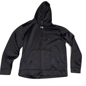Mens hooded sweatshirt large black under armour